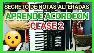 Clase 2  Clases de Acordeón  Como Tocar  GRATIS [upl. by Llenroc]