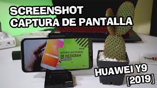 HUAWEI Y9 ☑️Cómo Hacer CAPTURA De Pantalla o SCREENSHOT 📲 [upl. by Sosthenna567]