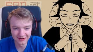 TommyInnit Reacts To “The Fall”  Dream SMP Animatic [upl. by Nema]