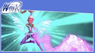 Winx Club Season 5  Aisha Sirenix Spells  English [upl. by Yelnahs94]