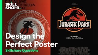 How to Design the Perfect Poster  Skillshare Questions [upl. by Menis657]