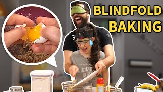 Making Banana Muffins While Blindfolded [upl. by Ettenor]