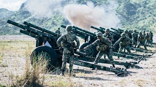 Light amp Fast 105mm Artillery in Action • Intense Live Fire Exercises Compilation [upl. by Donegan929]