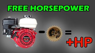 How to remove the governor and gain Horsepower for FREE Honda GX120 GX160 GX200 Predator MOD [upl. by Soloma]