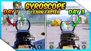 HOW TO USE GYROSCOPE FASTER  BGMI amp PUBG MOBILE GUIDE🔥 Tips amp Tricks [upl. by Polard812]