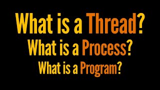 What is a Thread  Threads Process Program Parallelism and Scheduler Explained  Geekific [upl. by Bussy648]