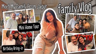 Mini Home Tour 🏠  Meet My Family From Jaipur  Family Vlog  Shireen Mirza [upl. by Cykana421]