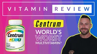 Nutrition Expert Reviews CENTRUM harmful ingredients [upl. by Ahsik437]