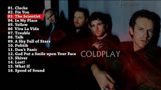 Coldplay  Greatest Hits Playlist [upl. by Niliak]