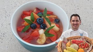 COMMENT FAIRE UNE SALADE DE FRUITS FRAIS [upl. by Gannes]