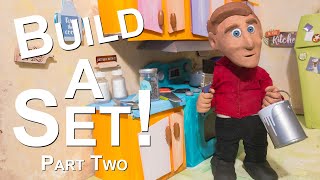 Stop Motion Tutorial Build a Set Part Two [upl. by Pentha]