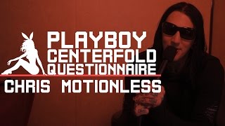 Chris Motionless Answers Playboy Centerfold Questionnaire [upl. by Bowne461]