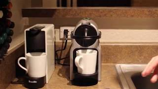 Nespresso Inissia and Nespresso Essenza Mini comparative review [upl. by Darahs284]