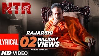 Rajarshi Full Song With Lyrics  NTR Biopic Songs  Nandamuri Balakrishna  MM Keeravaani [upl. by Lindsay861]