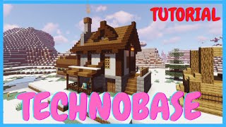 How to Build Technoblades Home Dream SMP Tutorial [upl. by Margalo]