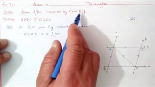 Chapter7 Ex71 Q45 Triangles  Ncert Maths Class 9  Cbse [upl. by Enilekaj]