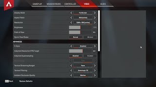 How to turn off Anti aliasing in Apex Legends [upl. by Ham]