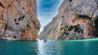 Gorges du Verdon 4K Drone Footage  Point Sublime  Lac de Sainte Croix  Aiguines [upl. by Adnac]