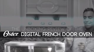 Oster® TSSTTVFDDG French Door Digital Oven Unboxing [upl. by Norreg]