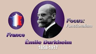 Functionalism and society  Émile Durkheim [upl. by Menon370]