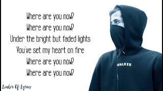 Alan Walker  FADED Lyrics [upl. by Durst]