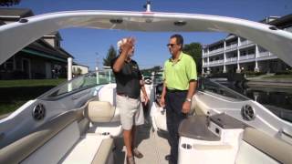 Rinker 276 Bowrider Boating World Boat Test [upl. by Ahsart]