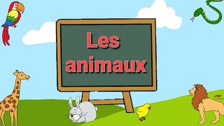 Apprendre les animaux en français [upl. by Buffo921]