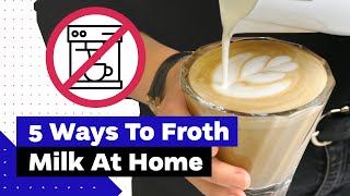 How To Froth Milk At Home Best Milk Frothers Review [upl. by Janek]