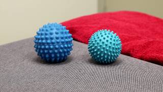 Exercise  How to use a Spiky Ball [upl. by Kingston]