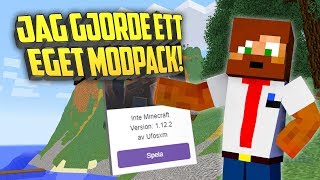 Jag gjorde ett eget modpack till Minecraft [upl. by Annasoh]