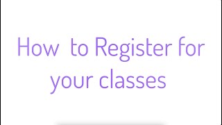 COSTAATT How to register for classes [upl. by Tomi]