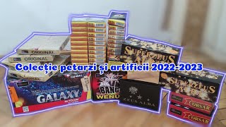 Colecție petarde și artificii 20222023  Mircea Anton  1 [upl. by Aney]