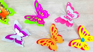 COMO HACER MARIPOSAS DE PAPEL 🦋 ORIGAMI FACIL [upl. by Letram]