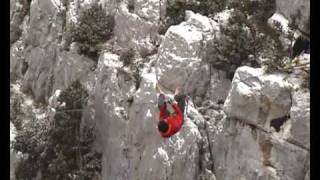 Highline  Gorges du Verdon  France 15m 25m 85m [upl. by Witte]