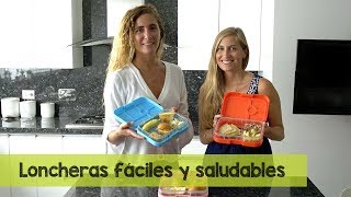 Como preparar loncheras fáciles y saludables [upl. by Emsoc]