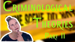 Criminological Theories with Examples from Movies PART 2 [upl. by Nnaecyoj]