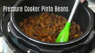 Pressure Cooker Pinto Beans  No Soak Quick Cook Beans  Cosori 2 Quart Electric Pressure Cooker [upl. by Dreddy141]