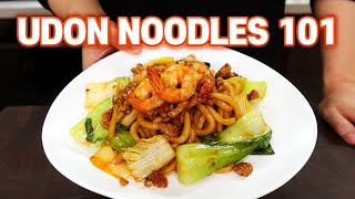 5 Minutes EASY Udon Noodles Recipes 5 Ways [upl. by Raimes345]