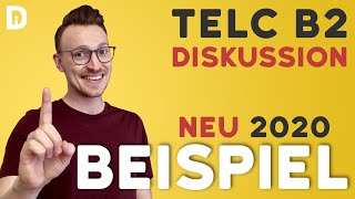 telc B2 mündliche Prüfung Teil 2 Diskussion  Beispiel  Übungstest 2019 [upl. by Vitia462]