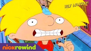 Arnold Goes Crazy  Hey Arnold  NickRewind [upl. by Einahpet]