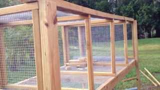 HOW TO BUILD A RABBIT HUTCH Part 1 [upl. by Niamrahc]