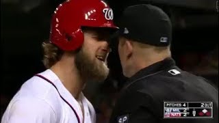 Bryce Harper Getting Angry Compilation [upl. by Farmer]