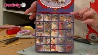 Make a Refillable Advent Calendar  docrafts Creativity TV [upl. by Gonta247]