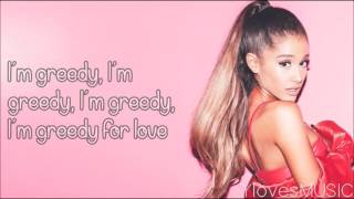 Ariana Grande  Greedy Lyrics [upl. by Ariam]