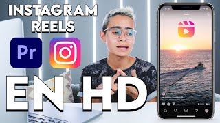 Instagram REELS en ALTA CALIDAD exporta y edita en PREMIERE [upl. by Kelsi]