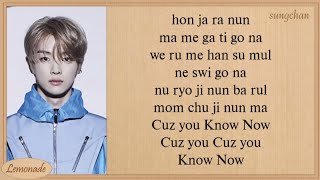 NCT U  Know Now Easy Lyrics [upl. by Weed77]