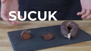 Homemade Sucuk  Intense Turkish garlic sausage [upl. by Diena]