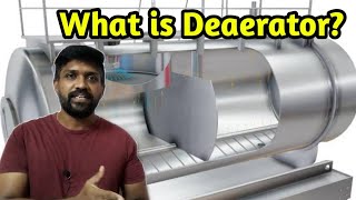 Deaerator in boiler  Boiler  Tamil  Lohisya media [upl. by Nnylimaj]