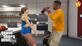 GTA 5  How to Get a Girlfriend Franklin and Ursula [upl. by Malchy472]