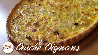 Recette Quiche aux Oignons [upl. by Htebyram]